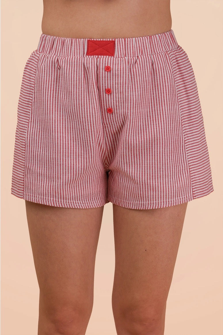 Striped Boxer Shorts