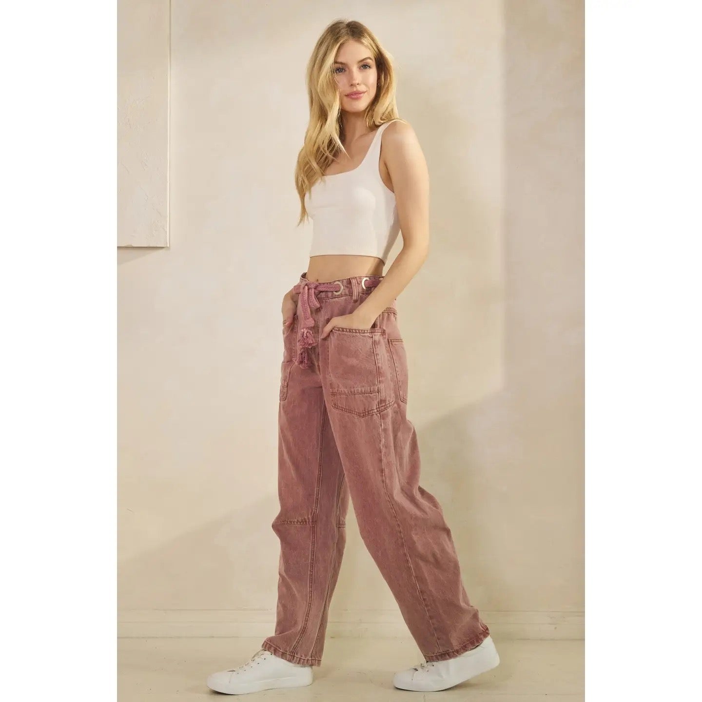Vintage Rope Tie Denim
