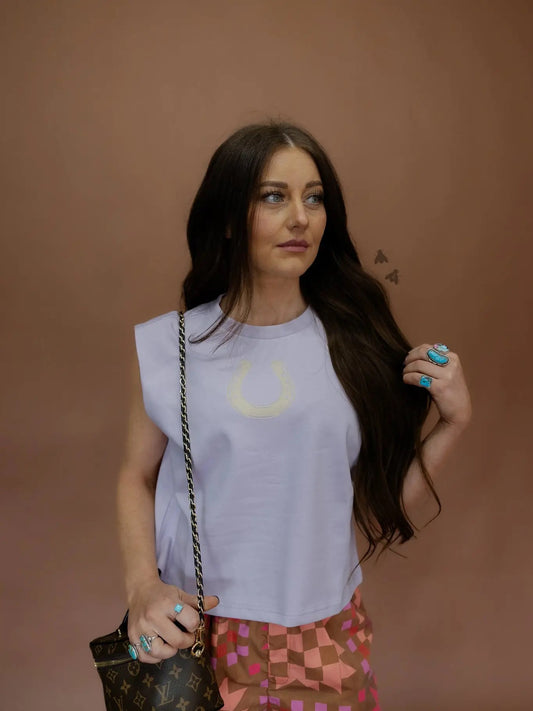Lavvy Luck Tank LAVENDER