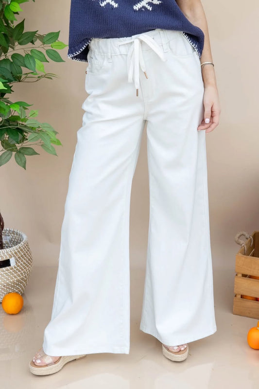 JUDY BLUE PALAZZO FIT. HIGH WAIST