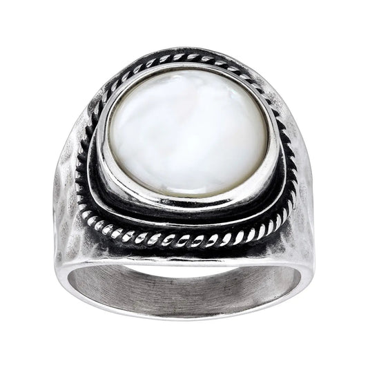 Silpada 'PEARLIZED' Natural Mother-Of-Pearl Ring