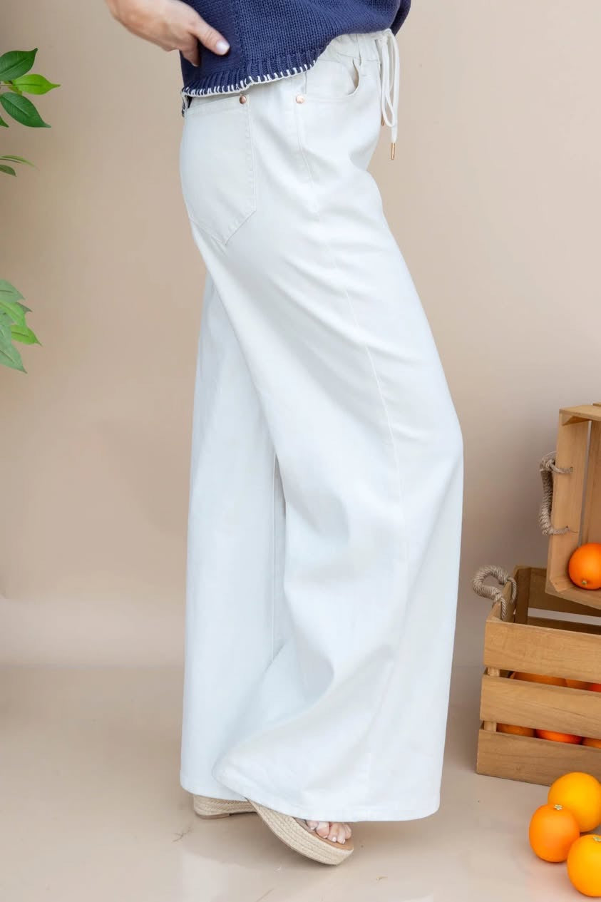 JUDY BLUE PALAZZO FIT. HIGH WAIST
