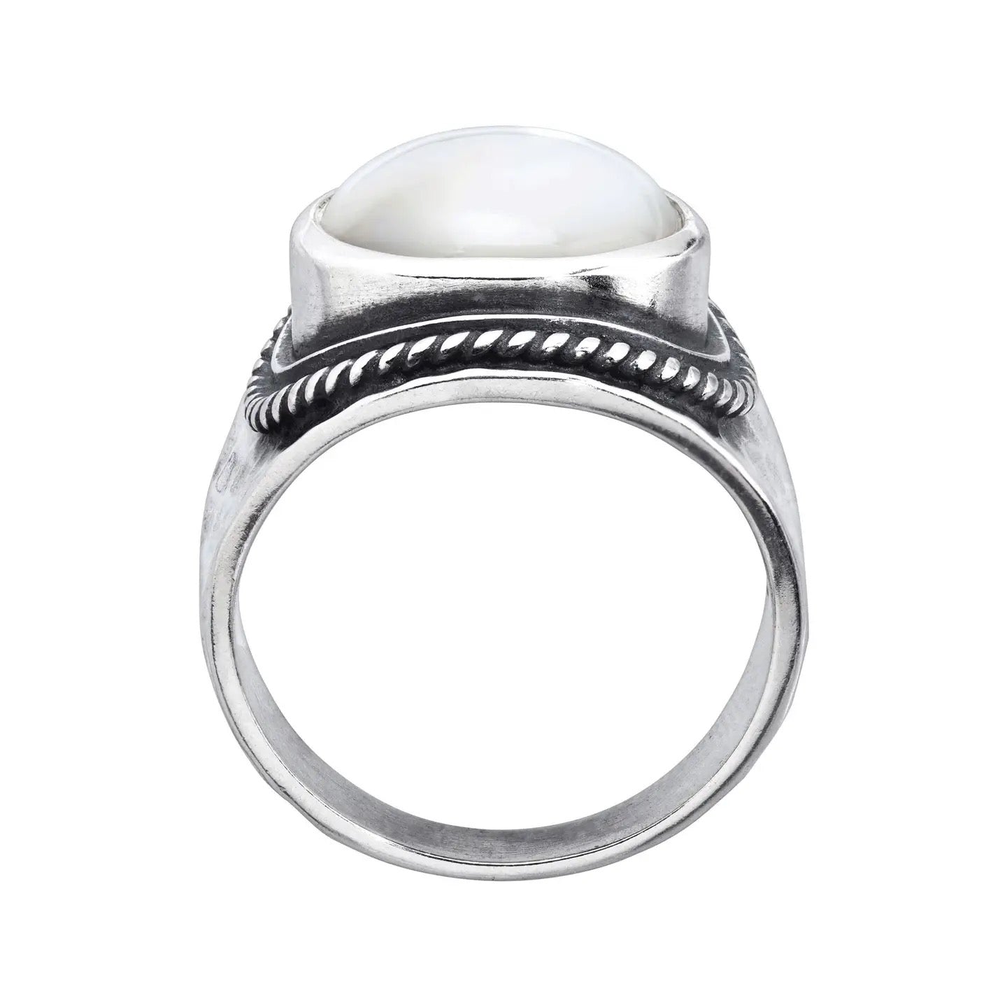 Silpada 'PEARLIZED' Natural Mother-Of-Pearl Ring