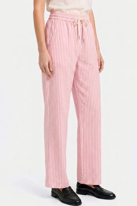 Striped Straight Leg Pants – Relaxed Everyday Fit