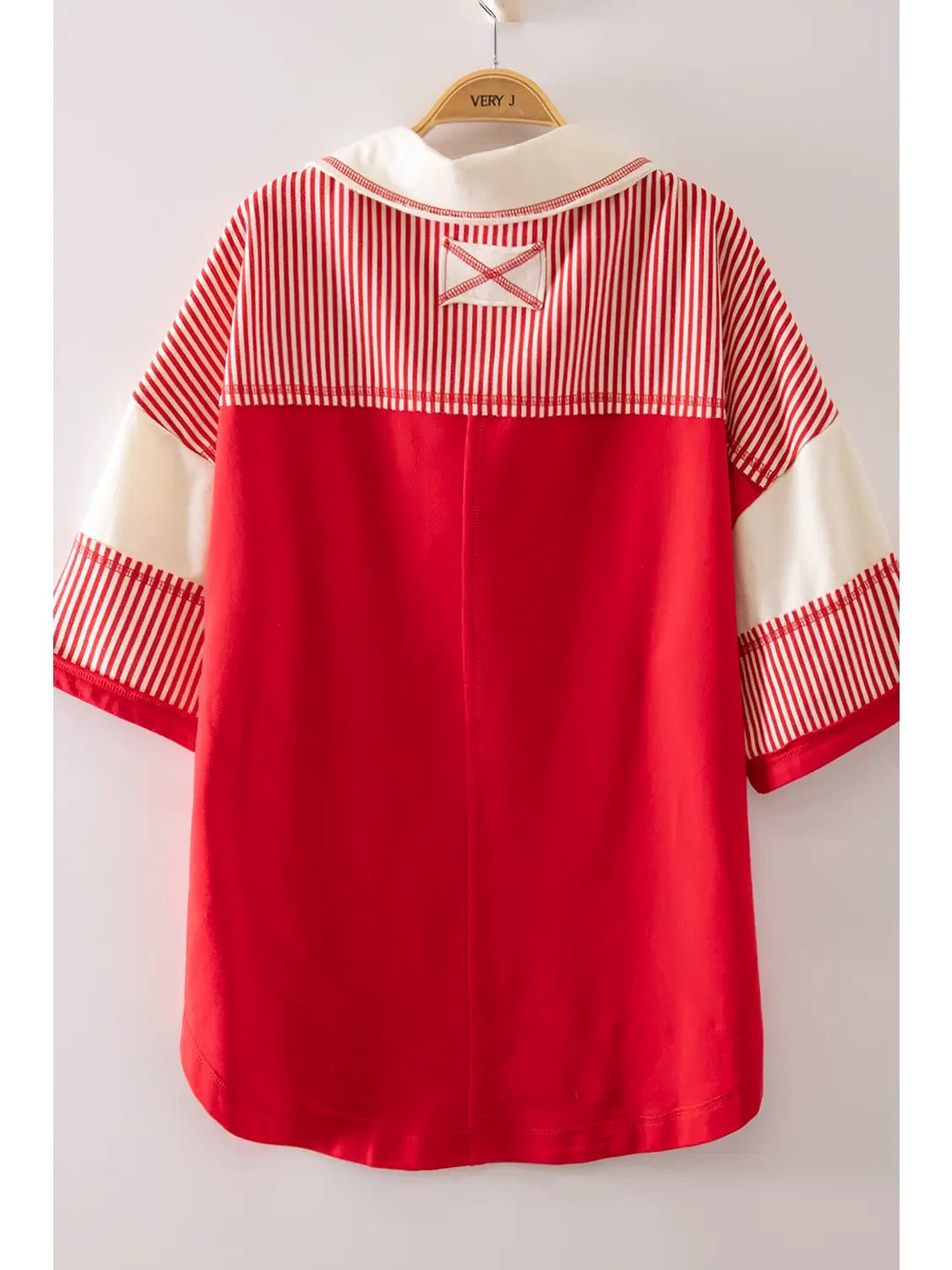 Oversized Half Sleeve Casual Knit Top