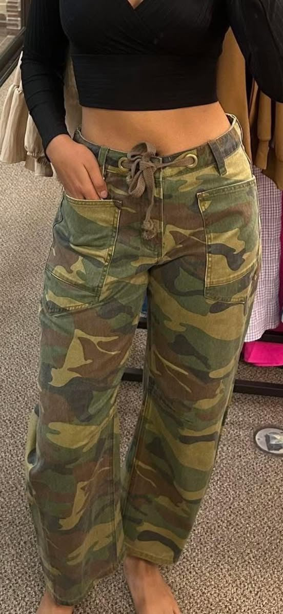 RISEN  CAMO RELAXED BARREL