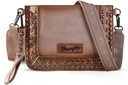 WRANGLER RIVETS STUDDED CROSSBODY BAG