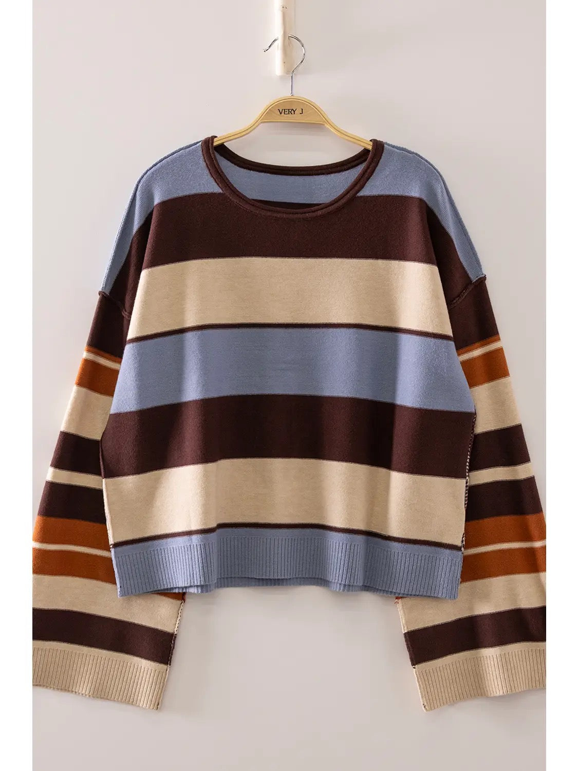 MULTI Color Stripe Sweater