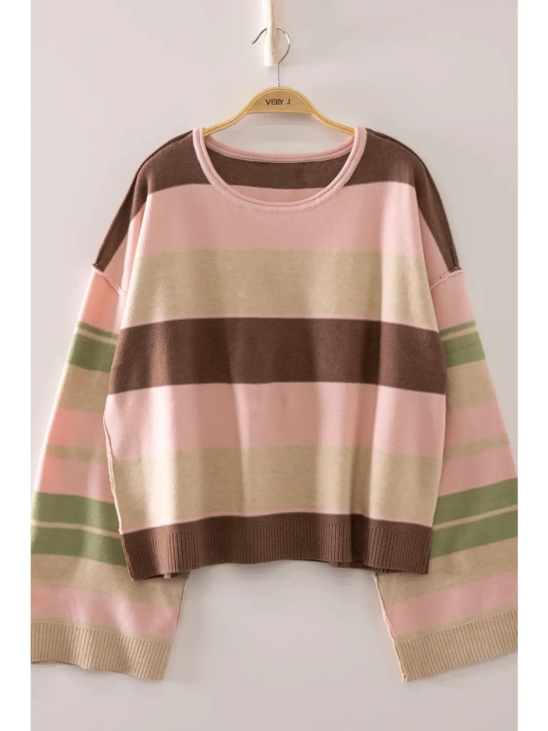 MULTI Color Stripe Sweater