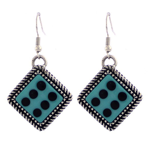 DICE PENDANT EARRINGS