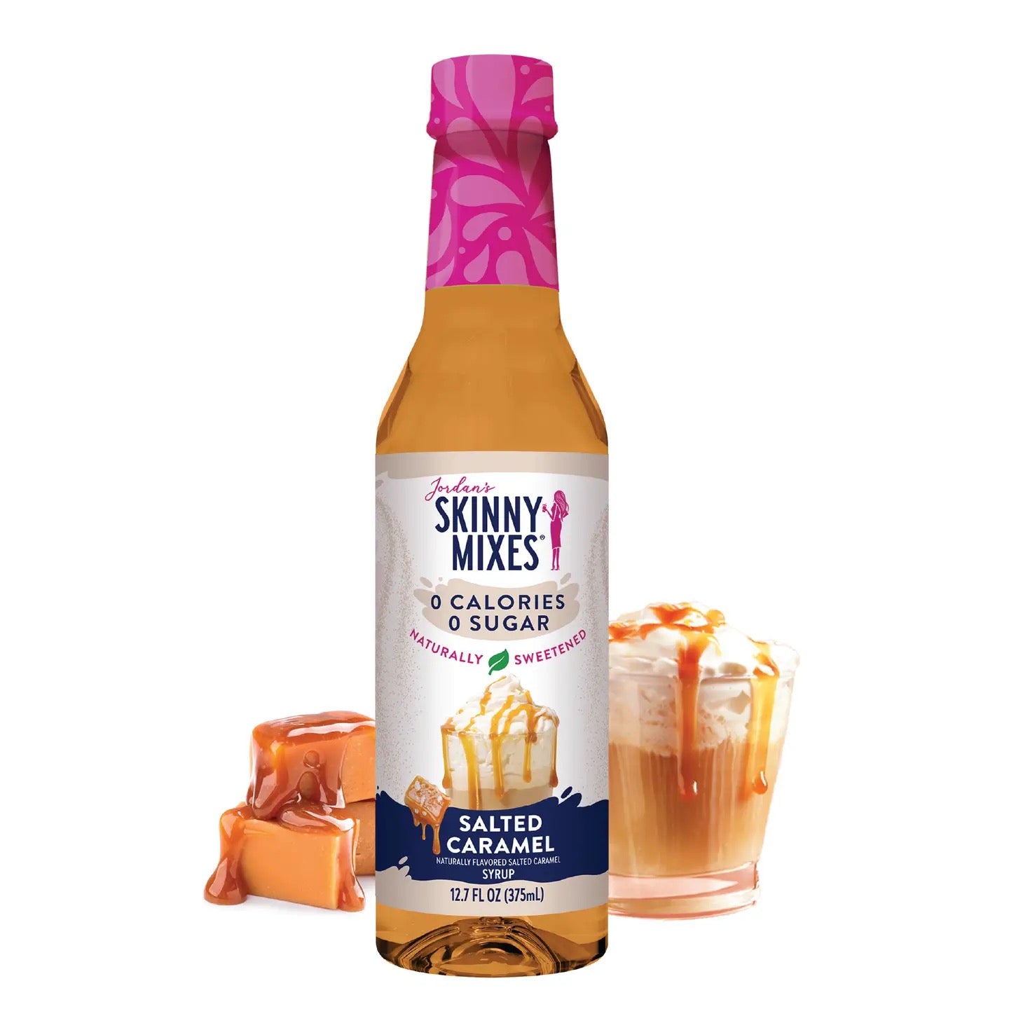SUGAR FREE Naturally Sweetened Salted Caramel Syrup