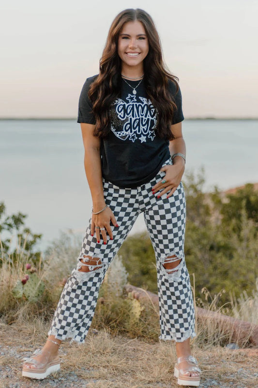 ROUND THE TRACK JEANS
