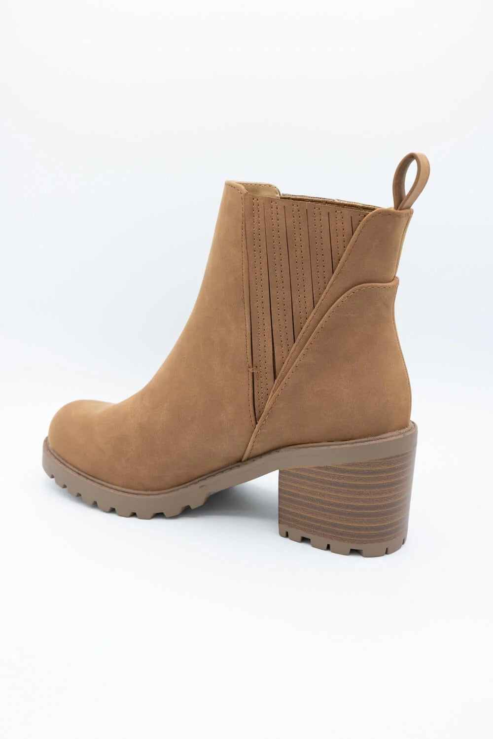 Soda Wisely Lug Booties