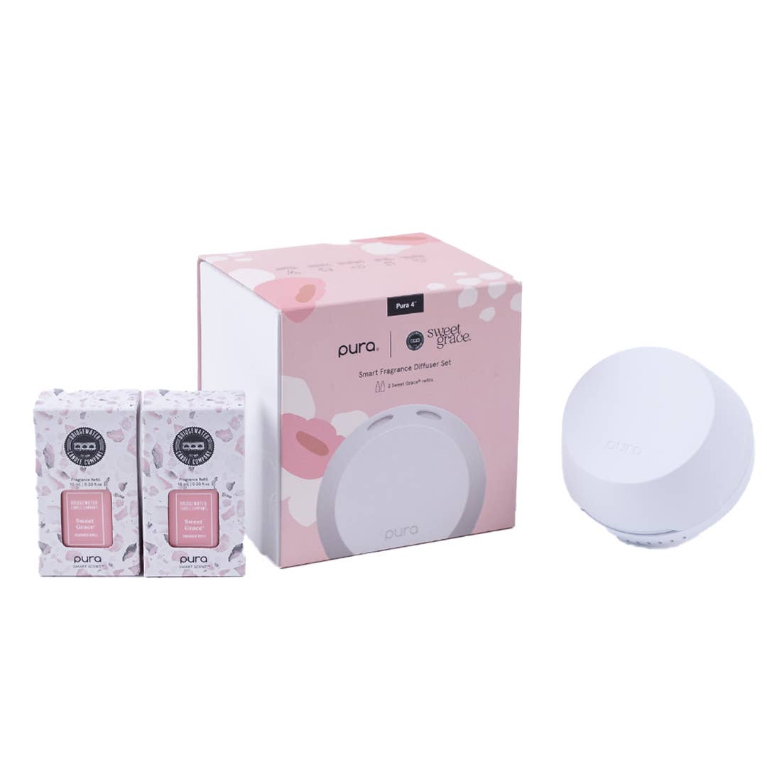 PURA + Bridgewater Sweet Grace Lover's Kit | Gift Set