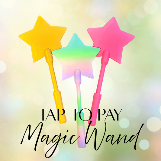 Tap to Pay Magic Star Wand - 3D Printed Credit Card Holder