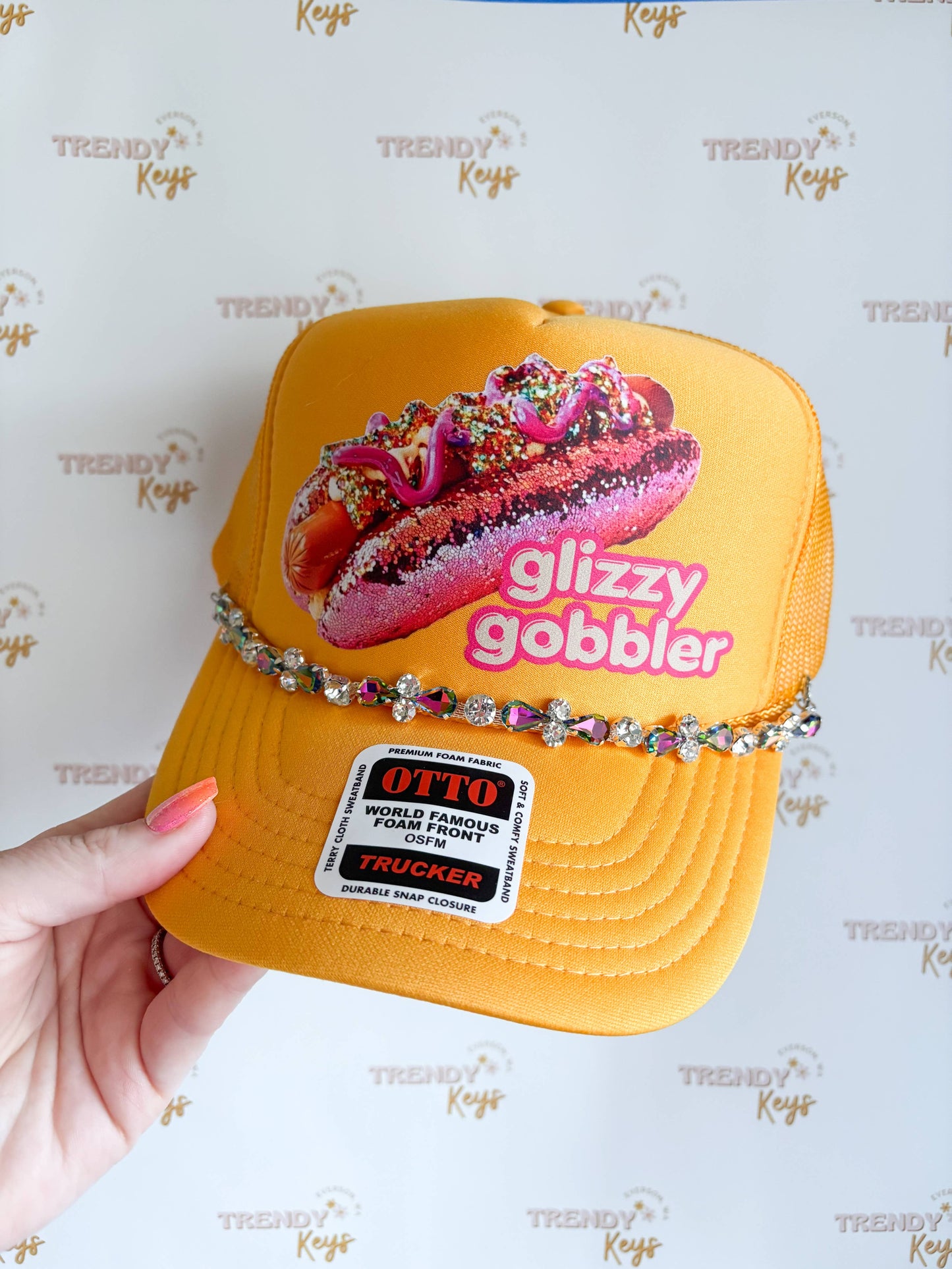Glizzy Gobbler Trucker Hat : No Chain