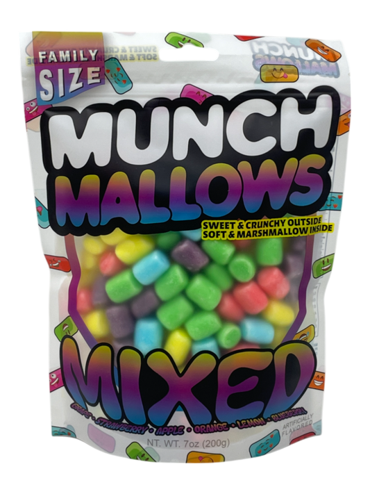 Munch Mallows - Marshmallow Candy - Unique Novelty Candy: Mixed